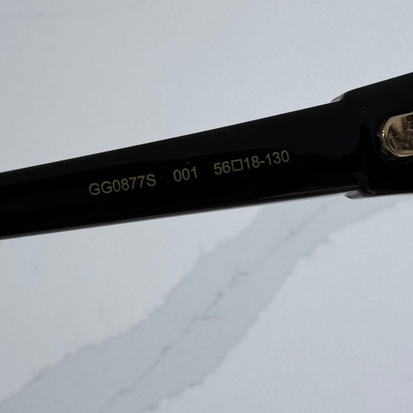 Gucci Black Cateye GG0877S 001 Sunglasses - Picture 9 of 16